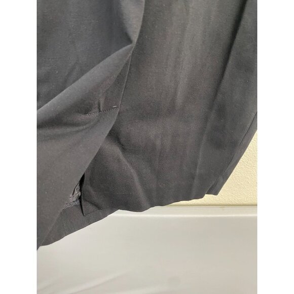 Eileen Fisher Black Sheath Dress Womens sz Small Minimalist Contemporary Neutral - Picture 12 of 14